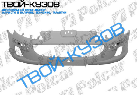 407 0504- БАМПЕР ПЕРЕДНИЙ ГРУНТ