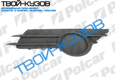 CORSA 2006- РЕШЕТКА В ПЕРЕДНИЙ БАМПЕР ЛЕВАЯ БЕЗ ОТВ.