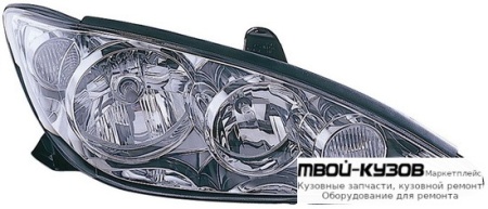 ФАРА ЛЕВАЯ СТОРОНА +/- ПОД КОРРЕКТОР (DEPO) (Эмираты) для Toyota CAMRY V30 (10.2001-)
