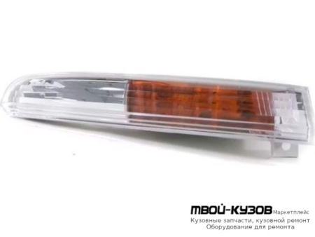 УКАЗ.ПОВОРОТА НИЖН ПРАВАЯ СТОРОНА В БАМПЕР (DEPO) ПРОЗРАЧНЫЙН для Volkswagen PASSAT CC (2009-)