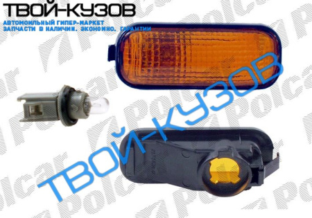 ACCORD 90-93 ПОВТОРИТЕЛЬ ПОВОРОТА ЖЕЛТЫЙ левая сторона