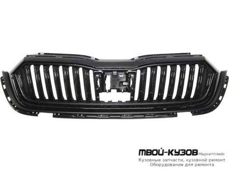 РЕШЕТКА РАДИАТОРА С ЧЁРНЫЙ МОЛДИНГ (КИТАЙ) для Skoda OCTAVIA (2019-)