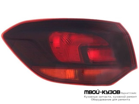 ФОНАРЬ ЗАДНИЙ ВНЕШНИЙ ЛЕВАЯ СТОРОНА (УНИВЕРСАЛ) (DEPO) ТОНИР для Opel ASTRA J (2009-)
