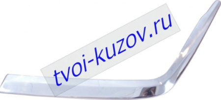 W140 МОЛДИНГ бампера переднего правый хромированный