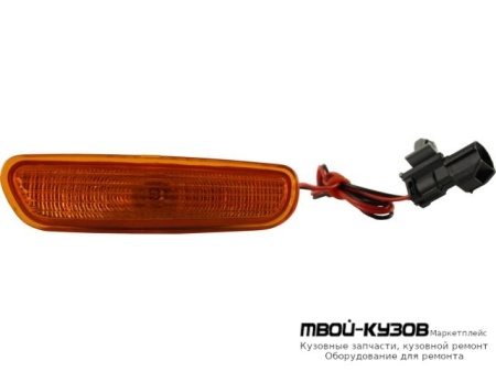 ФОНАРЬ-КАТАФОТ ЛЕВАЯ СТОРОНА В БАМПЕР (DEPO) ЖЕЛТ для Volvo S40 / V40 (1996-)