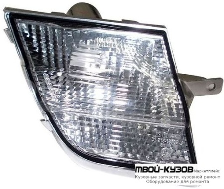 УКАЗ.ПОВОРОТА НИЖН ПРАВАЯ СТОРОНА В РЕШЕТК (DEPO) БЕЛЫЙ для Nissan MICRA (2003-)