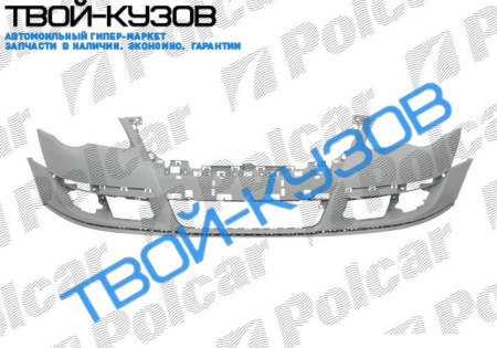 PASSAT B6 05- БАМПЕР ПЕРЕДНИЙ ГРУНТОВАННЫЙ