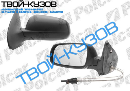 GOLF4/BORA 98- ЗЕРКАЛО L МЕХАНИЧЕСКОЕ