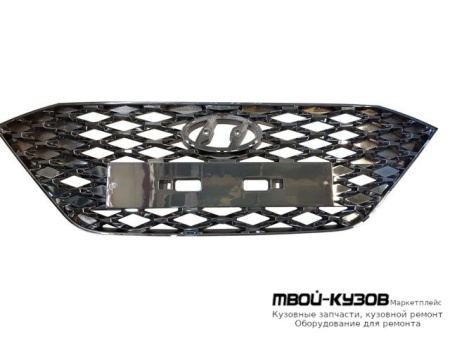 РЕШЕТКА РАДИАТОРА ХРОМ (КИТАЙ) для Hyundai SOLARIS (2017-)