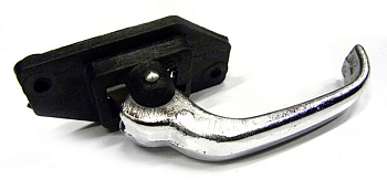 Ручка двери внутренняя ВАЗ-2107 метал. с пласт. основанием