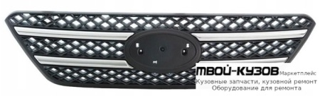 РЕШЕТКА РАДИАТОРА ХРОМ ЧЁРНЫЙ (КИТАЙ) для KIA CEED (2007-2011)