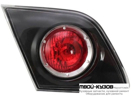ФОНАРЬ ЗАДНИЙ ВНУТРЕН ЛЕВАЯ СТОРОНА (ХЭТЧБЭК) (DEPO) КРАСНЫЙ для Mazda 3 (2004-)