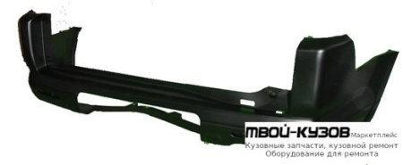 БАМПЕР ЗАДНИЙ С ОТВ П/ ПРОТИВОТУМ , НОМЕР.ЗНАКА ЧЁРНЫЙ для Honda CRV (2002-2005)