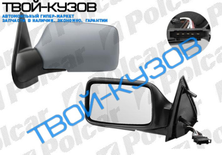 G3/VENTO 91- ЗЕРКАЛО ЛЕВОЕ ЭЛЕКТРИЧЕСКОЕ+ОБОГРЕВ ПОД ПОКРАСКУ