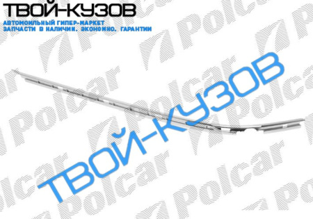 E39 96-00 НАКЛАДКА НА ЗАДНИЙ БАМПЕР ХРОМ ЛЕВАЯ