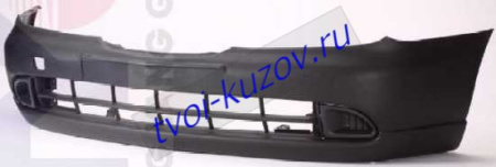 P11 БАМПЕР передний,, - ПРОТИВОТУМ черного цвета
