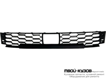 РЕШЕТКА БАМПЕРА ПЕРЕДНИЙ ПОД ДАТЧИКИ (КИТАЙ) для Skoda RAPID (2020-)
