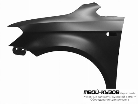 КРЫЛО ПЕРЕДНИЙ ЛЕВАЯ СТОРОНА (КИТАЙ) для Volkswagen CADDY (2010-)