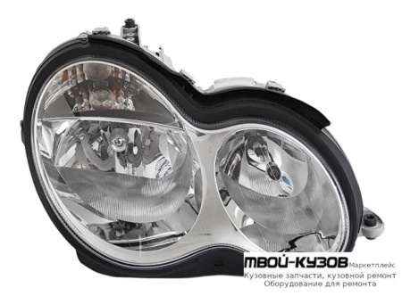 ФАРА ПРАВАЯ СТОРОНА ПОД КОРРЕКТОР (ориг.) для Mercedes W203 (07.2000-)