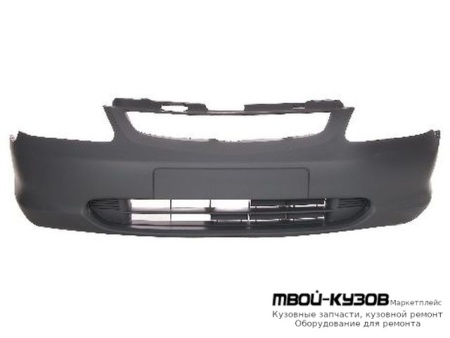БАМПЕР ПЕРЕДНИЙ БЕЗ РЕШЕТК (ХЭТЧБЭК) ГРУНТ (ТАЙВАНЬ) для Honda CIVIC СЕДАН / КУПЕ (2001-2003) ХЭТЧБЭК (2001-2005)