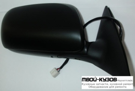 ЗЕРКАЛО ПРАВАЯ СТОРОНА ЭЛЕКТР С ПОДОГРЕВОМ (CONVEX) ГРУНТ (ТАЙВАНЬ) для Toyota CAMRY V40 (01.2006-)