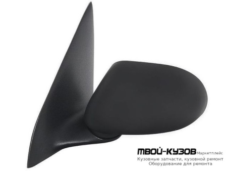 ЗЕРКАЛО ЛЕВАЯ СТОРОНА МЕХАН С ТРОСИК (FLAT) (ТАЙВАНЬ) для Fiat BRAVA / BRAVO (10.1995-) MAREA (11.1996-)