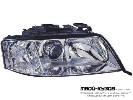 ФАРА ПРАВАЯ СТОРОНА ПОД КОРРЕКТОР (DEPO) для Audi A6 (09.1997 - 03.2004)