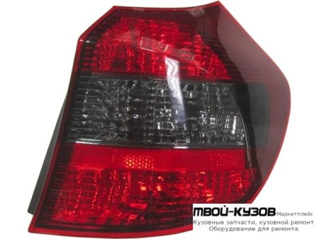 ФОНАРЬ ЗАДНИЙ ВНЕШНИЙ ПРАВАЯ СТОРОНА (DEPO) КРАСНЫЙ-БЕЛ для BMW E87 (2003-)