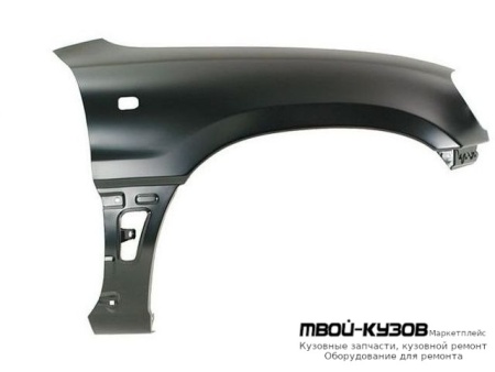 КРЫЛО ПЕРЕДНИЙ ПРАВАЯ СТОРОНА С БОЛЬШ ОТВ ПОД ПОВТОРИТЕЛЬ (ТАЙВАНЬ) для Toyota RAV4 (04.1994 - 08.1997) (09.1997 - 08.2000)