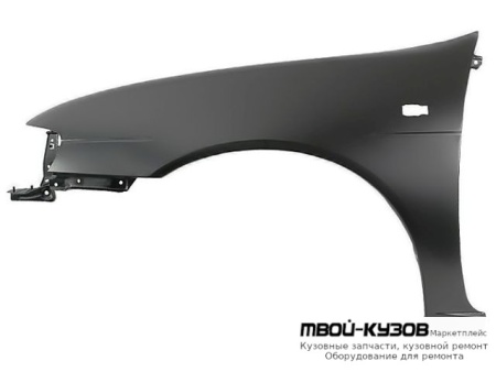 КРЫЛО ПЕРЕДНИЙ ЛЕВАЯ СТОРОНА С ОТВ ПОД ПОВТОРИТЕЛЬ (ТАЙВАНЬ) для Nissan ALMERA N15 (10.1995 - 05.1998) (06.1998 - 05.2000)