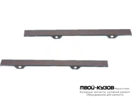 МОЛДИНГ ПОД ФАРУ ЛЕВАЯ СТОРОНА МЕТАЛ (ТАЙВАНЬ) для BMW E38 (06.1994 - 08.1998) (09.1998 - 2002)