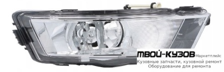 ФАРА ПРОТИВОТУМАННАЯ ЛЕВАЯ СТОРОНА (КИТАЙ) для Skoda RAPID (2014-)