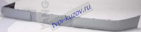 W124 МОЛДИНГ бампера переднего загрунтов. (под покраску)