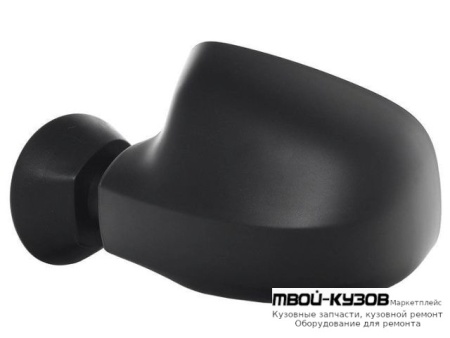 ЗЕРКАЛО ЛЕВАЯ СТОРОНА МЕХАН БОЛЬШ (CONVEX) ЧЁРНЫЙ (ТАЙВАНЬ) для Renault DUSTER (2010-), Renault LOGAN (2005-2014), Renault SANDERO (2008-), Автоваз LADA LARGUS (2012-)