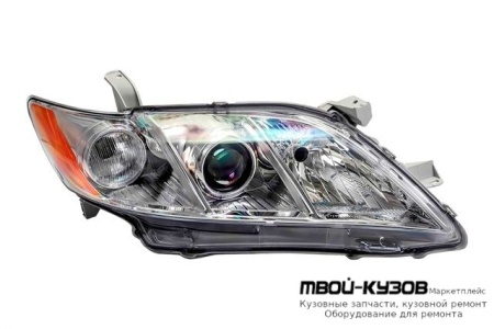 ФАРА ПРАВАЯ СТОРОНА ПОД КОРРЕКТОР ЕВРОПА (DEPO) для Toyota CAMRY V40 (01.2006-)