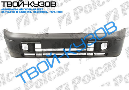 BRAVO\A 0995- БАМПЕР ПЕРЕДНИЙ ЧЕРНЫЙ