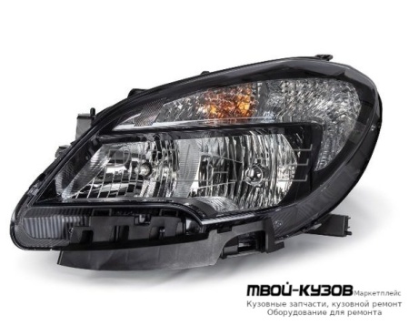 ФАРА ПРАВАЯ СТОРОНА С КОРРЕКТОР ВНУТРИ ЧЁРНЫЙ (DEPO) для Opel MOKKA (2012-)