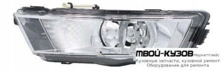 ФАРА ПРОТИВОТУМАННАЯ ПРАВАЯ СТОРОНА (КИТАЙ) для Skoda RAPID (2014-)
