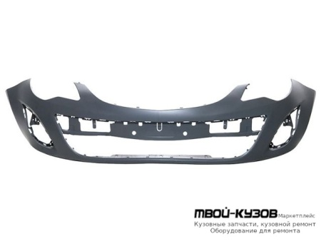 БАМПЕР ПЕРЕДНИЙ ГРУНТ (ТАЙВАНЬ) для Opel CORSA (2011-)