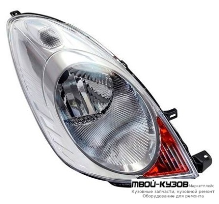 ФАРА ПРАВАЯ СТОРОНА +/- ПОД КОРРЕКТОР (DEPO) для Nissan NOTE (01.2006-) E11E