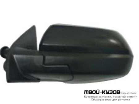 ЗЕРКАЛО ЛЕВАЯ СТОРОНА МЕХАН , ГРУНТ (CONVEX) (ТАЙВАНЬ) для Ravon R4 (2016-), Chevrolet COBALT (2013-)