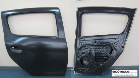 ДВЕРЬ ЗАДНИЙ ПРАВАЯ СТОРОНА (КИТАЙ) для Renault LOGAN / SANDERO (2014-)