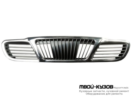 РЕШЕТКА РАДИАТОРА ХРОМ (КИТАЙ) для Daewoo LANOS (1998-) CHEVROLET LANOS (2002-)