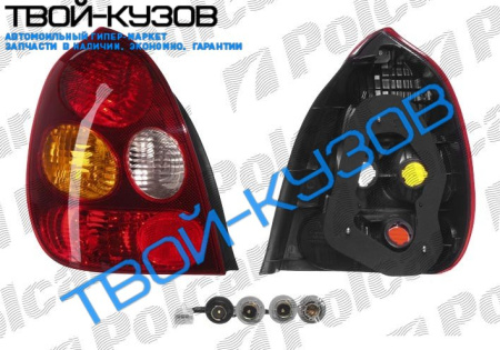 COROLLA 97-99/99-01 HB 3-D ФОНАРЬ ЗАДНИЙ ЛЕВЫЙ