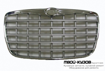 РЕШЕТКА РАДИАТОРА ПОЛНОСТЬЮ ХРОМ (ТАЙВАНЬ) для Chrysler 300С (2005-)