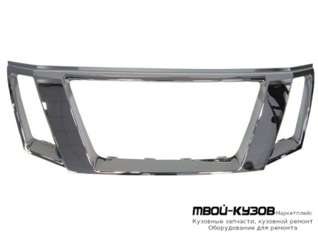 МОЛДИНГ РЕШЕТКИ РАДИАТОРА ХРОМ (КИТАЙ) для Nissan TERRANO (2014-)