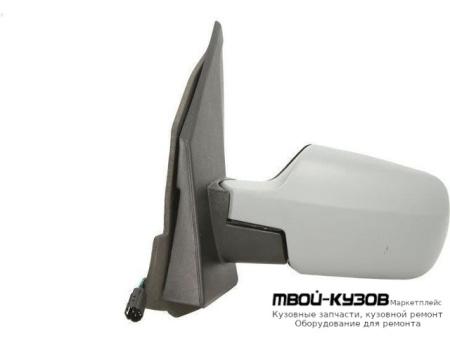 ЗЕРКАЛО ЛЕВАЯ СТОРОНА ЭЛЕКТР С ПОДОГРЕВОМ (CONVEX) ГРУНТ (ТАЙВАНЬ) для Ford FUSION (2002-)