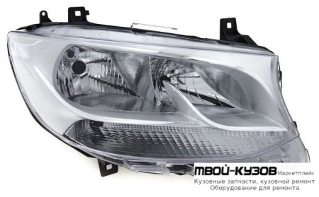 ФАРА ПРАВАЯ СТОРОНА С КОРРЕКТОР (DEPO) для Mercedes SPRINTER (2006-)