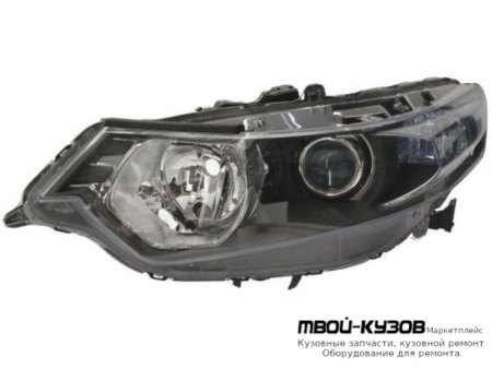 ФАРА ЛЕВАЯ СТОРОНА ПОД КОРРЕКТОР (DEPO) для Honda ACCORD (2008-2012) ЕВРОПА