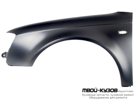 КРЫЛО ПЕРЕДНИЙ ЛЕВАЯ СТОРОНА (ТАЙВАНЬ) для Audi A4 (2005-2007)